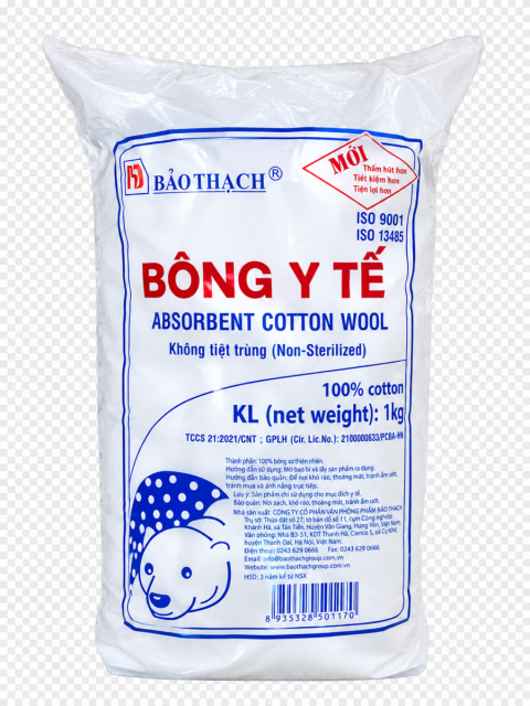 Bông Y Tế 1kg Bảo Thạch