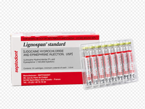 THUỐC TÊ ĐỎ Lignospan® Standard – Septodont 