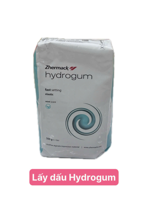 Bột lấy dấu mềm Hydrogum màu xanh lá Fast Set - Zhermack